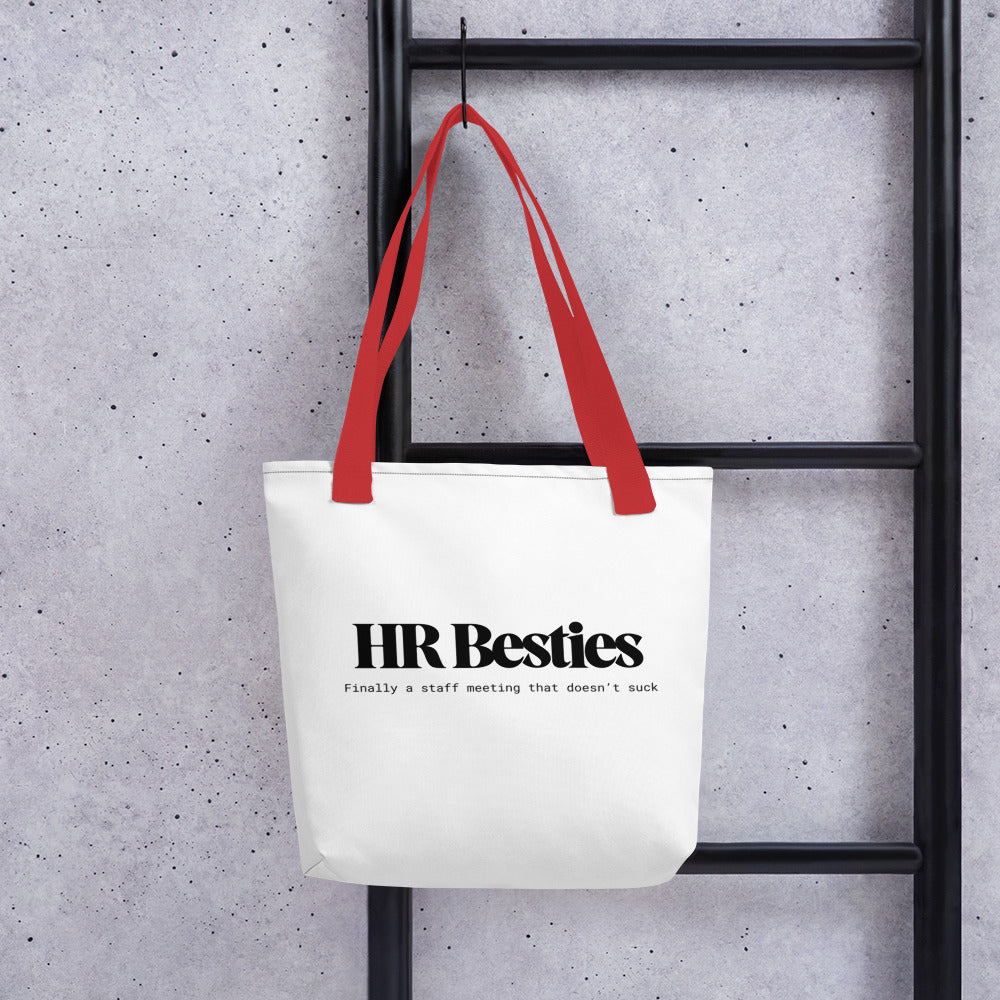 HR Besties B+W Tote