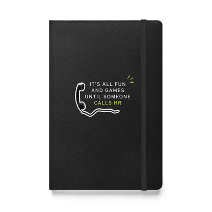 "Fun & Games" Hardcover Notebook