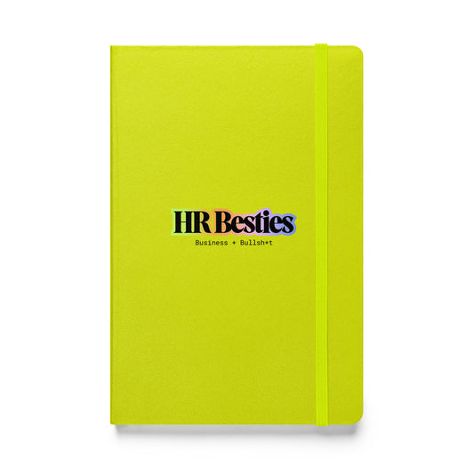 Rainbow HR Besties Cahier à couverture rigide