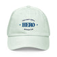 "You can't spell HERO without HR" Embroidered Baseball Hat