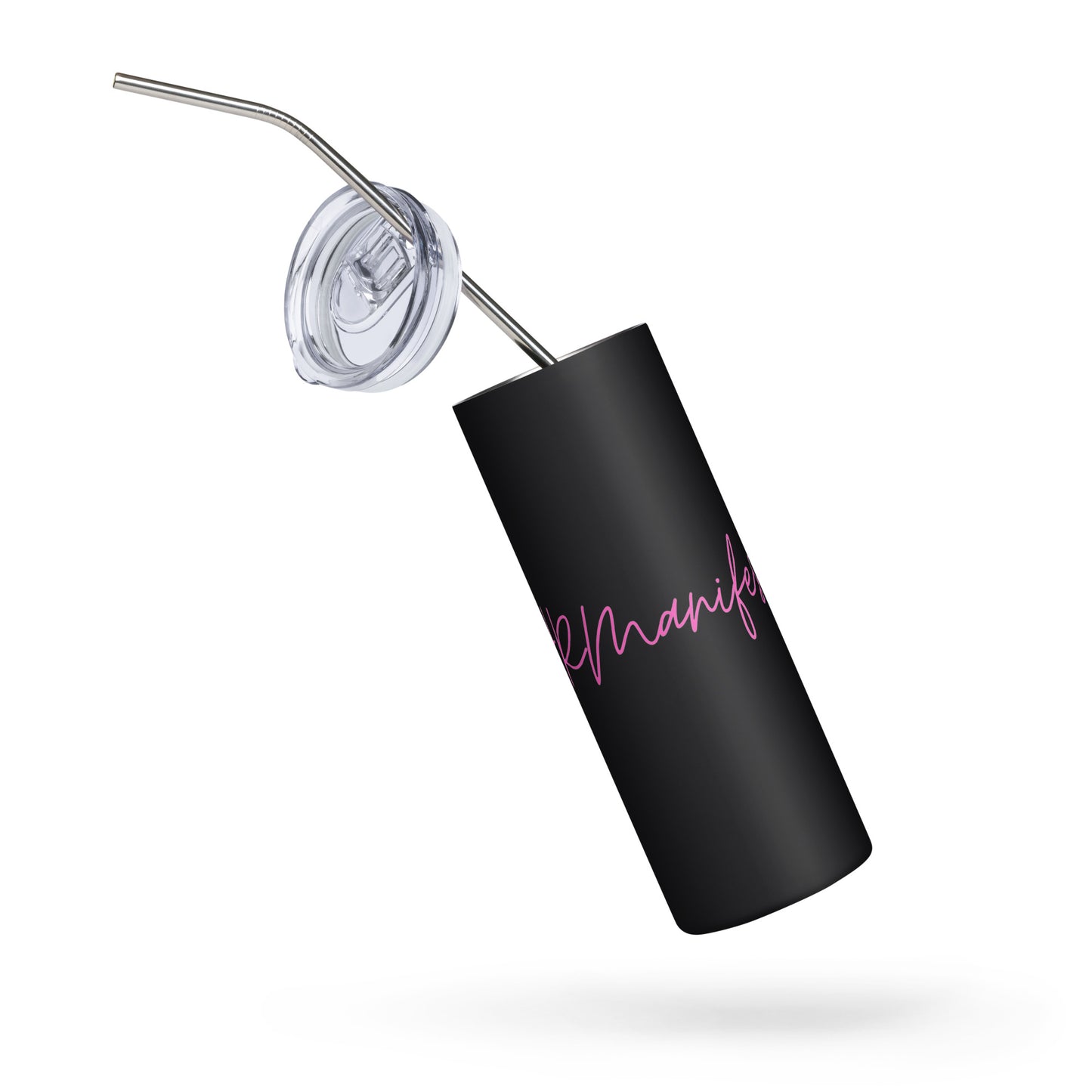 Hot Pink HR Manifesto Stainless Steel Tumbler