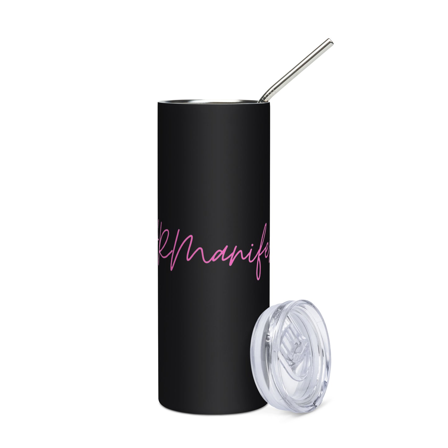 Hot Pink HR Manifesto Stainless Steel Tumbler