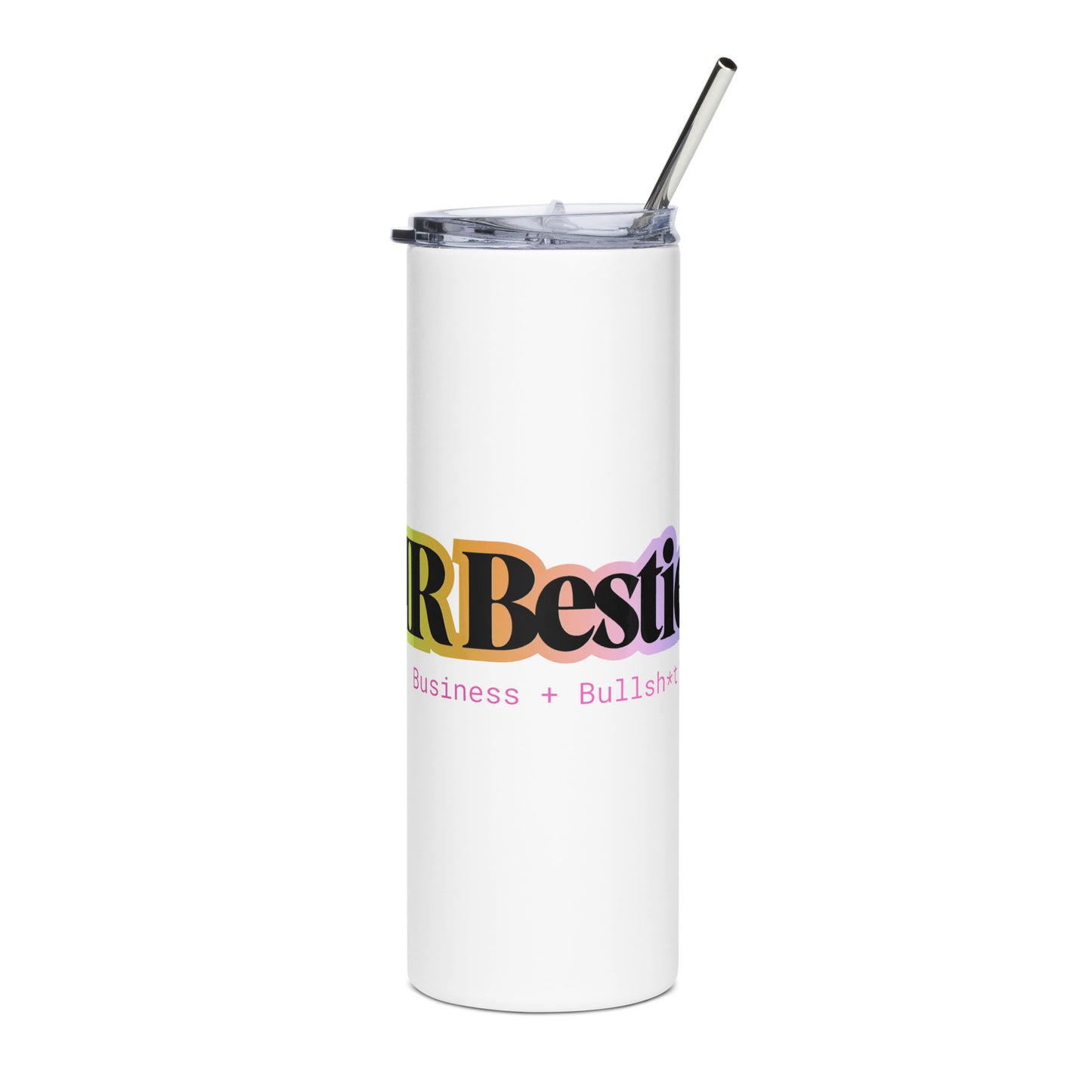 Hot Pink HR Besties Stainless Steel Tumbler