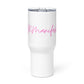 Hot Pink HR Manifesto Travel Mug