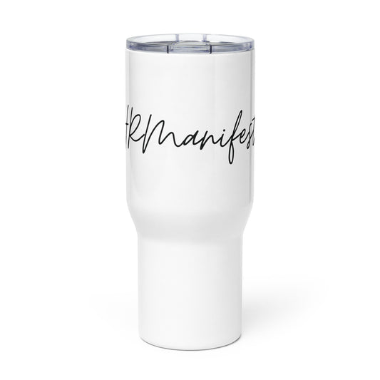 Black HR Manifesto Travel Mug