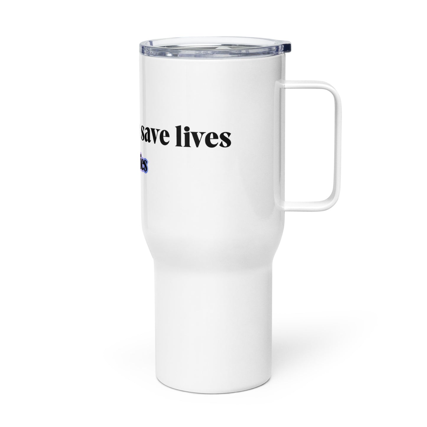 "Work Besties save lives" Travel Mug