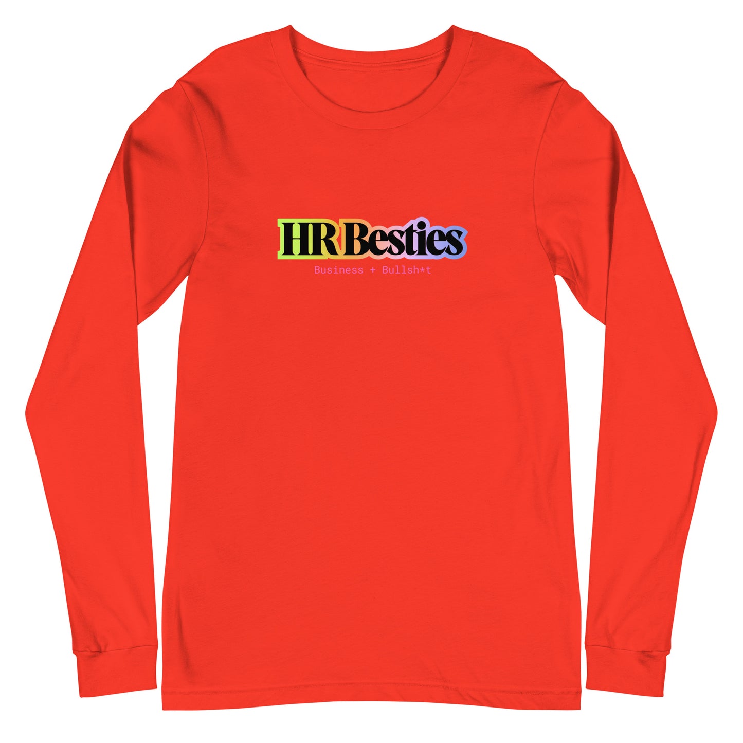 Rainbow HR Besties Unisex Long Sleeve Tee