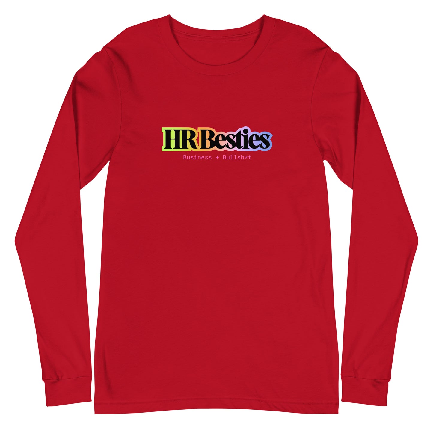 Rainbow HR Besties Unisex Long Sleeve Tee