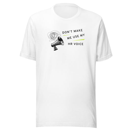"HR Voice" Unisex T-shirt