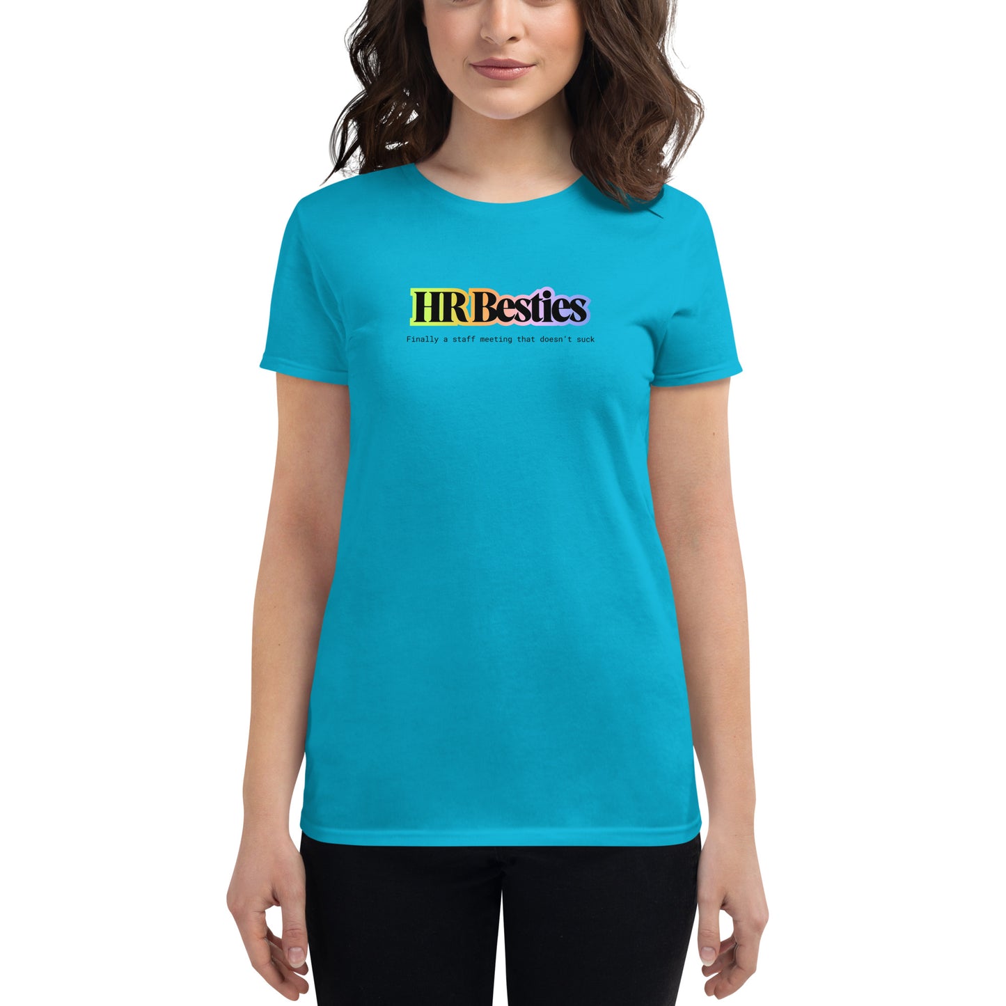 Rainbow HR Besties Women's short sleeve t-shirt