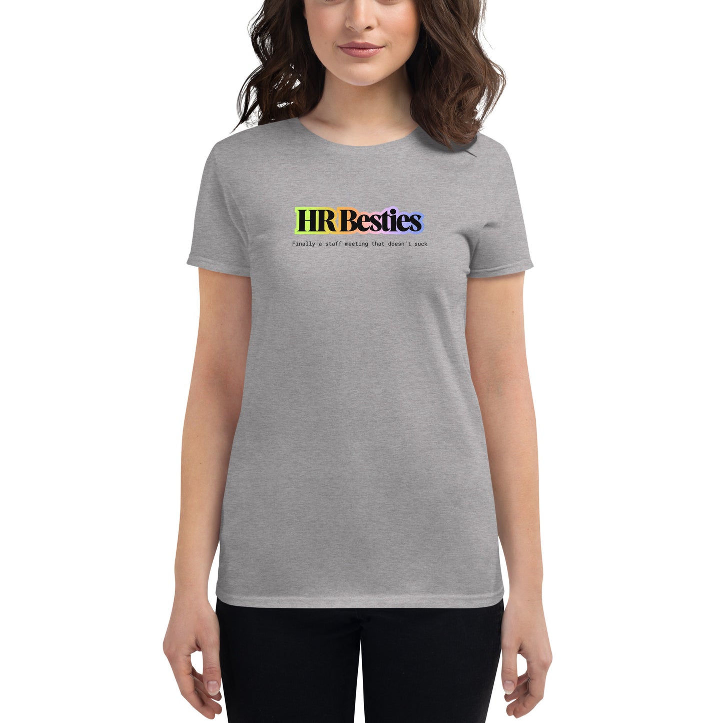 Rainbow HR Besties Women's short sleeve t-shirt