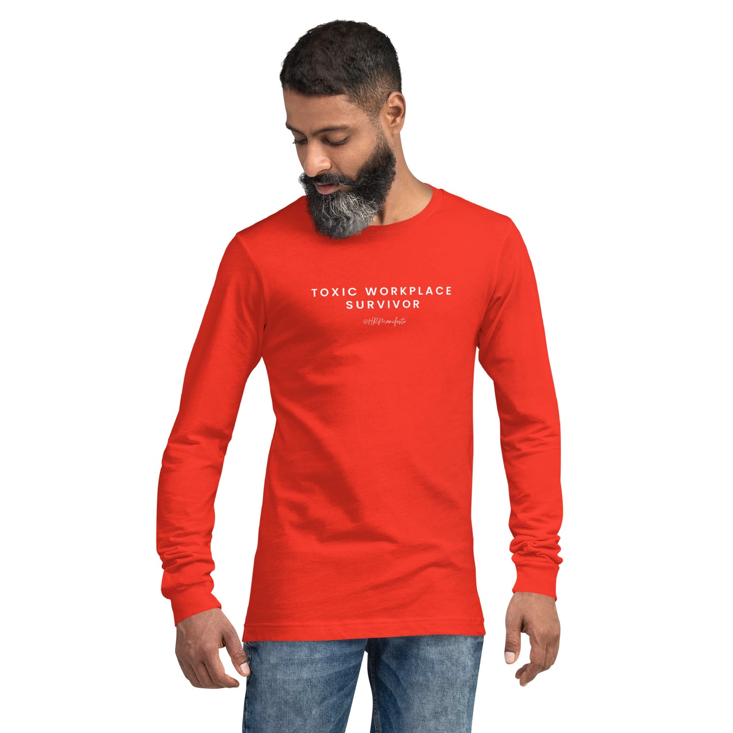 "Toxic Workplace Survivor" Unisex Long Sleeve T-Shirt