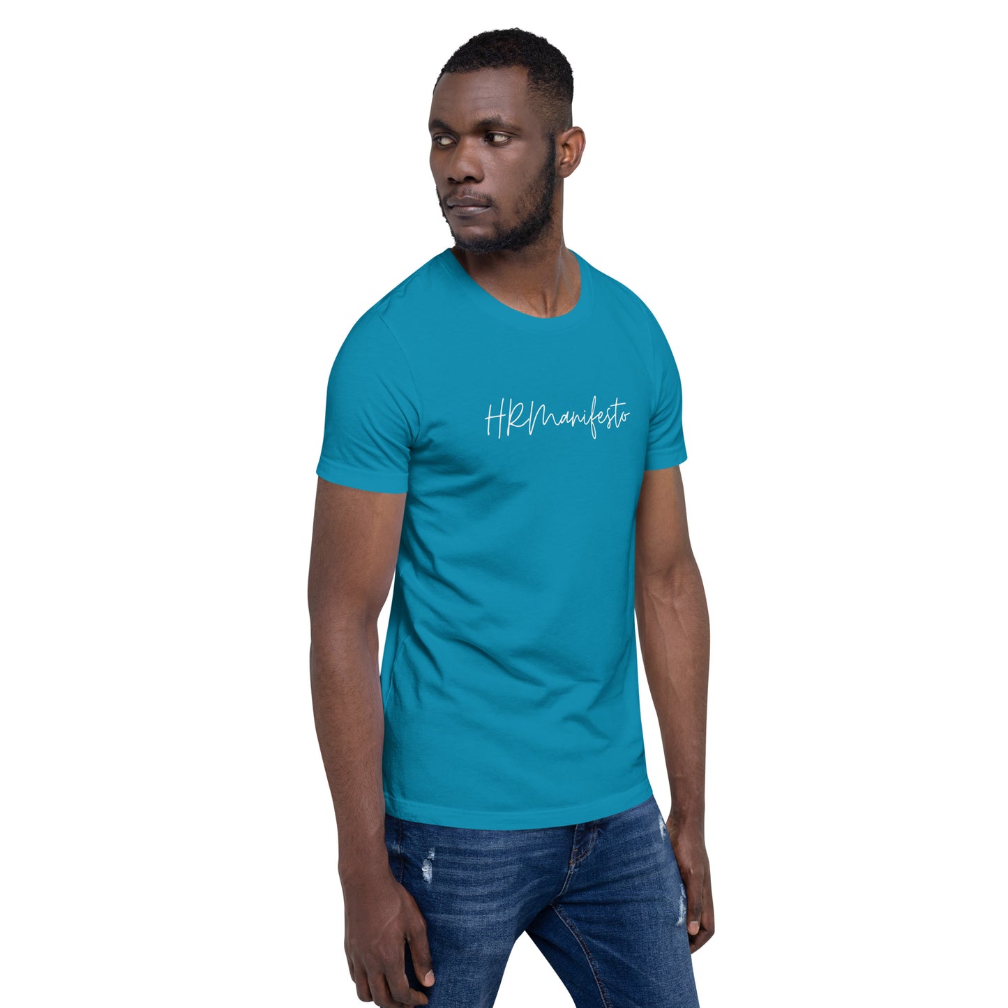 "HRManifesto" Logo Short-Sleeve Unisex T-shirt