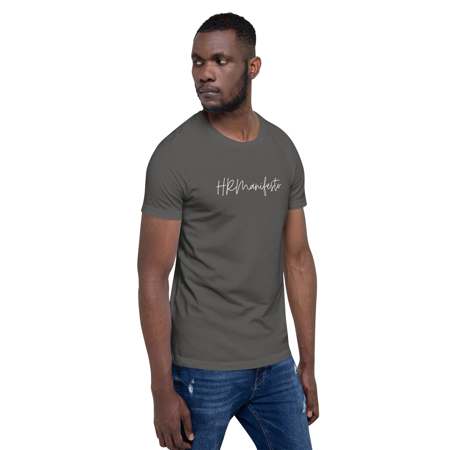 "HRManifesto" Logo Short-Sleeve Unisex T-shirt